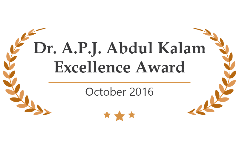 Dr.Apj Abdul Kalam Excellence Award